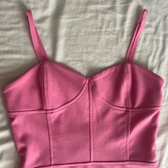 Pink Cocktail Dress - Picture 3 of 4